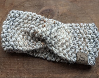 Ear Warmer or Headband Knitting Pattern - &quot;Seeded&quot;