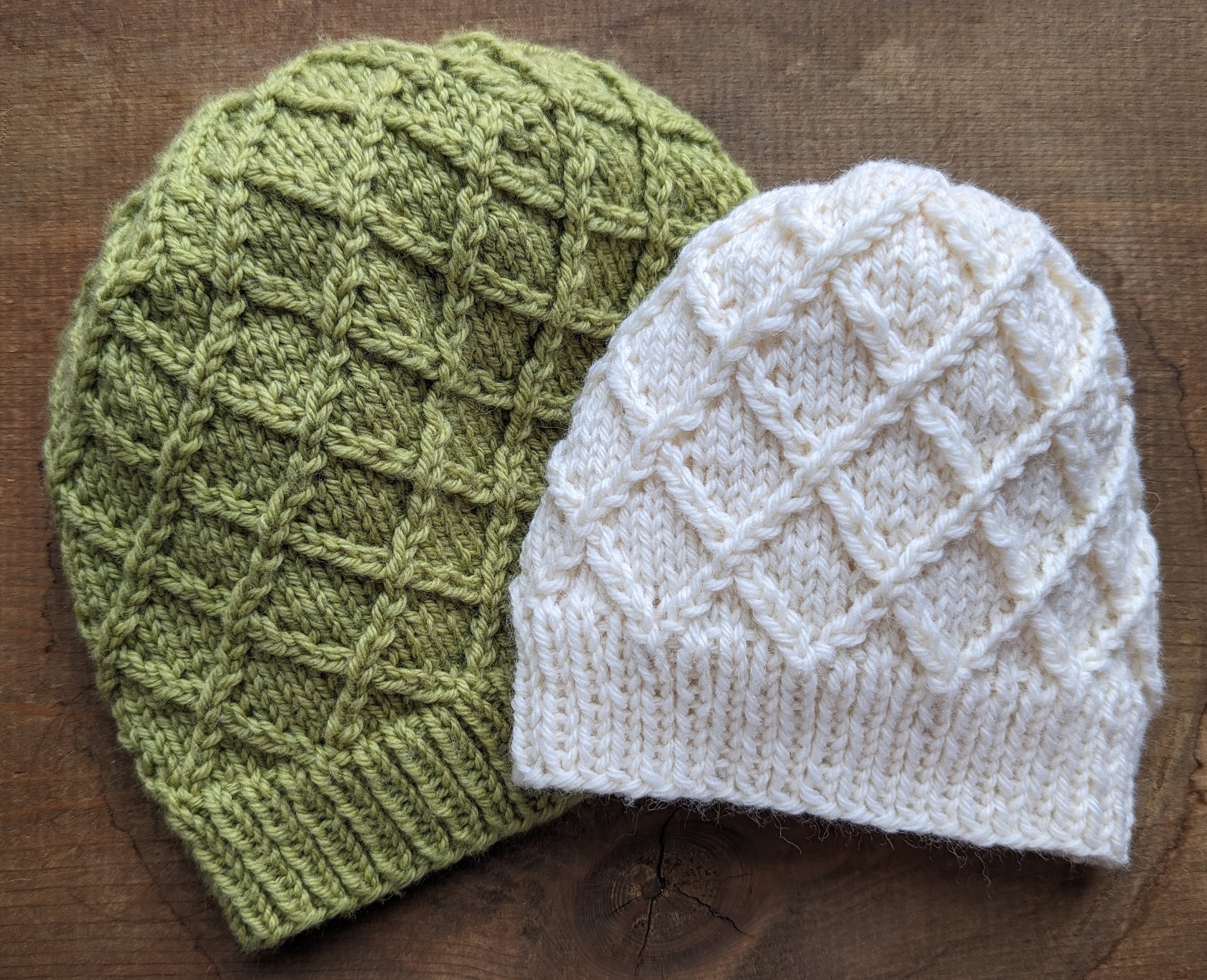 CrissCross Hat Pattern - Knitting Hat Pattern