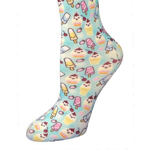 Cutieful Therapeutic Compression Socks - Ice Cream Social