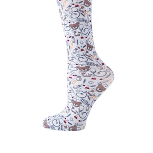 Cutieful Therapeutic Compression Socks - Nurse Bears