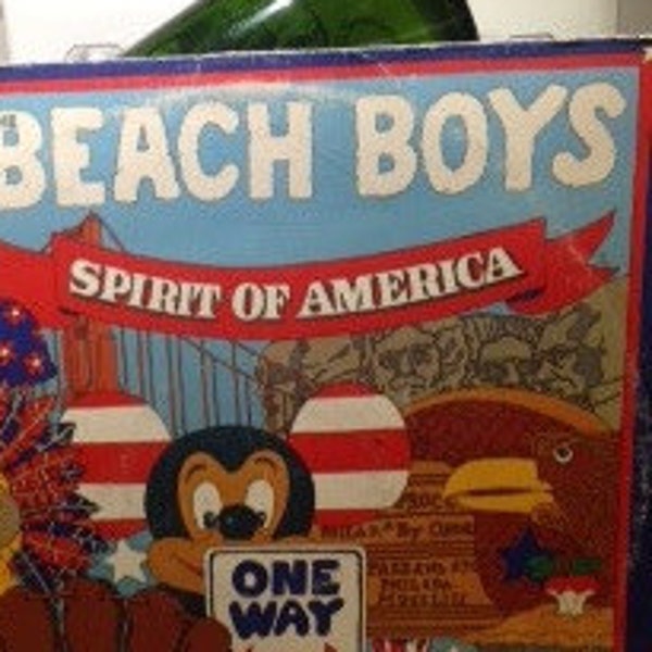 The Beach Boys- "Spirit of America" vintage vinyl album,  33 rpm 12" vinyl record.  Surf music, California sound, "Dance, Dance Dance"