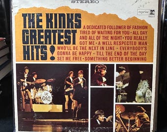 The Kinks-"The Kinks Greatest Hits" vintage vinyl record album