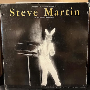 Steve Martin-&quot;Wild and Crazy Guy&quot; vintage vinyl comedy record album.