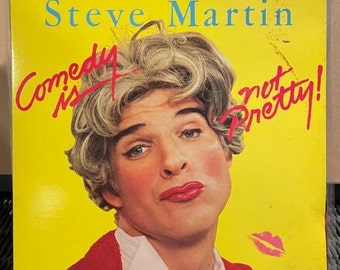 Steve Martin-"Comedy is Not Pretty" vintage vinyl comedy record album