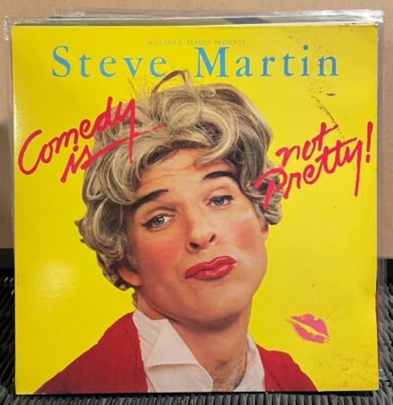 Steve Martin-"Comedy is Not Pretty" vintage vinyl comedy record album