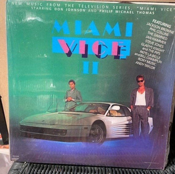Miami Vice II New Music from the Television Series | Etsy