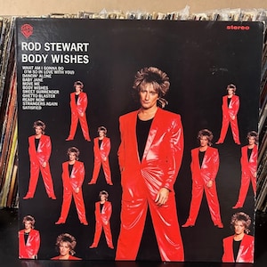 Rod Stewart-&quot;Body Wishes&quot; Vintage vinyl record album