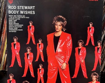 Rod Stewart-"Body Wishes" Vintage vinyl record album