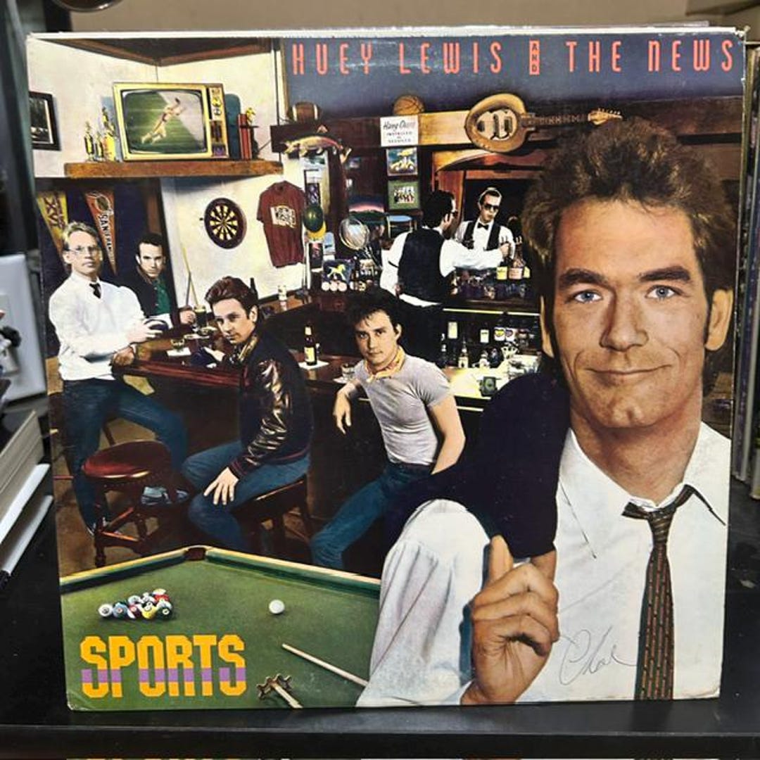 Huey Lewis and the News - Sports Vinyl LP - 1983 Pop Rock Album - Etsy