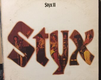 Styx-"Styx II" Vintage vinyl classic rock record album.  "Lady"