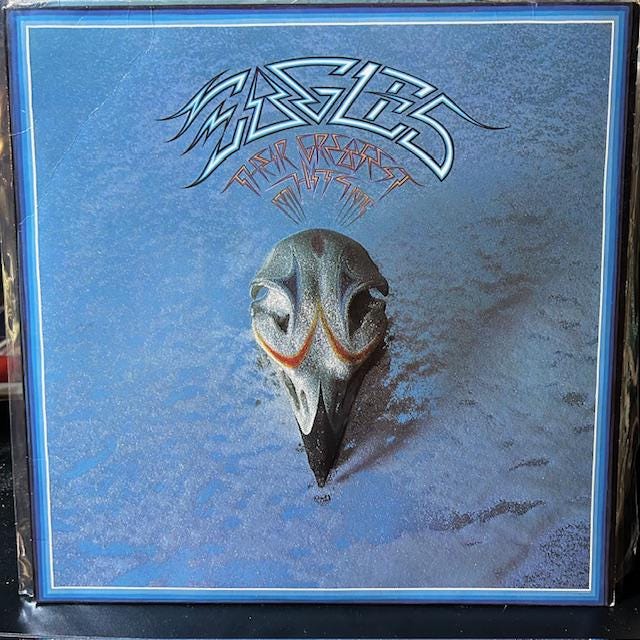 FAREWELL TO EAGLES ポスター 1971-1982 the-eagles-poster-jun-6-1994-