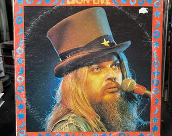 Leon Russell-"Leon Live" Vintage vinyl triple record album