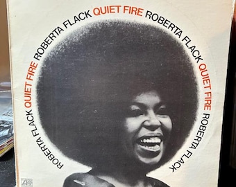 Roberta Flack-"Quiet Fire" Vintage vinyl soul record album