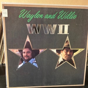 Waylon and Willie-&quot;WWII&quot; Vintage vinyl country record album