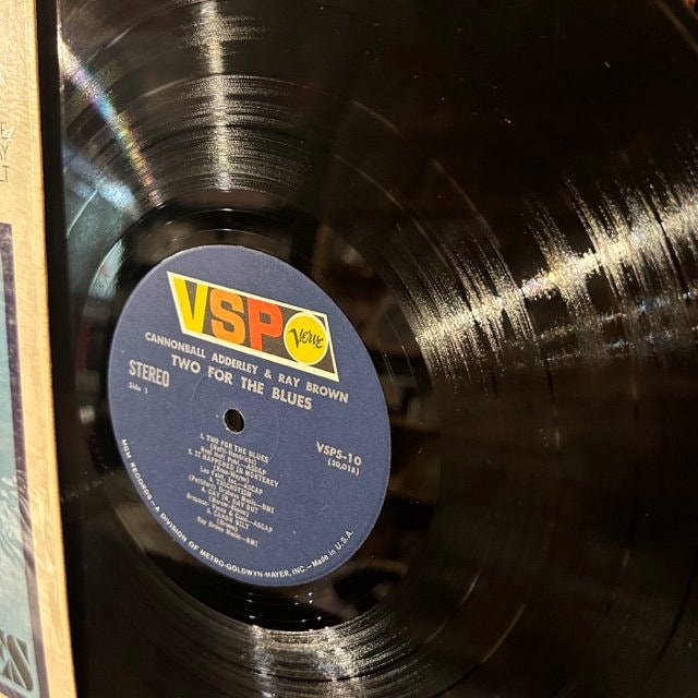 レイ・ブラウンと　キャノンボール・アダレイ Two for the Blues Cannonball Adderley & Ray Brown – Two For The Blues – Vinyl