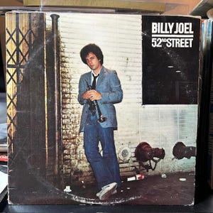 Billy Joel-&quot;52nd Street&quot; vintage vinyl record album, &quot;Big Shot&quot;, &quot;Honesty&quot;