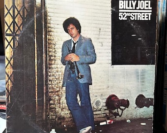 Billy Joel-&quot;52nd Street&quot; vintage vinyl record album, &quot;Big Shot&quot;, &quot;Honesty&quot;