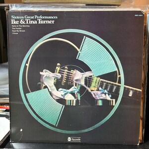 Ike and Tina Turner-&quot;16 Great Performances&quot; Vintage vinyl record album