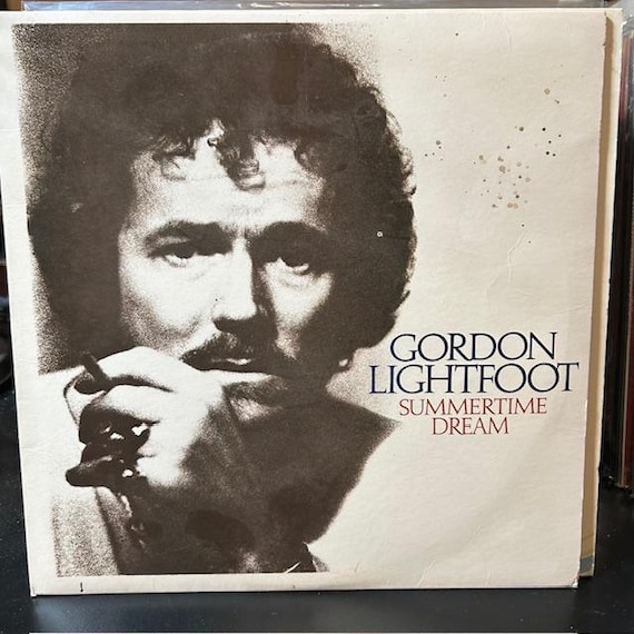Gordon Lighfoot-"Summertime Dream" Vintage vinyl Folk rock record album