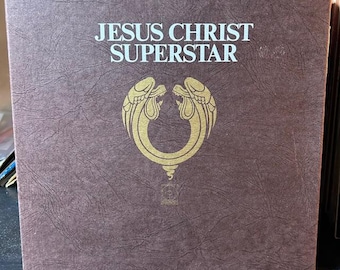 Jesus Christ Superstar vinyl record- Vintage vinyl 2 album record with booklet