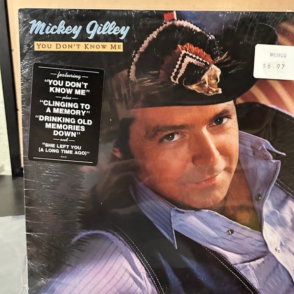 Mickey Gilley-"You Don't Know Me" Vintage vinyl record album