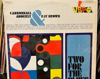 レイ・ブラウンと　キャノンボール・アダレイ Two for the Blues Cannonball Adderley & Ray Brown – Two For The Blues – Vinyl