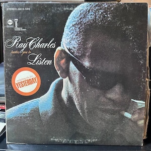 Ray Charles-&quot;Invites you To Listen&quot; Vintage vinyl record album