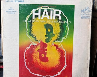 Hair-"The American Tribal Love Rock Musical" Vintage vinyl record album