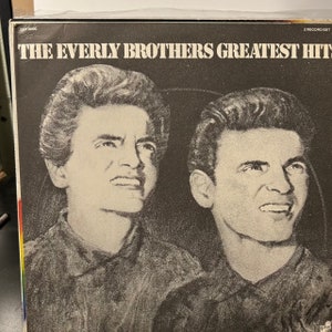 Everly Brothers-&quot;Everly Brothers Greatest Hits&quot; Vintage vinyl double record album