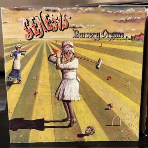 Genesis-&quot;Nursery Cryme&quot; Vintage vinyl Prog Rock record album