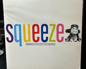 Squeeze-"Babylon and On" Vintage vinyl record album