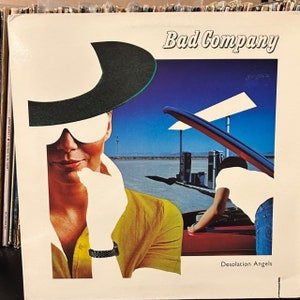 Bad Company-"Desolation Angel" vintage vinyl classic rock record album. "Rock n Roll Fantasy"