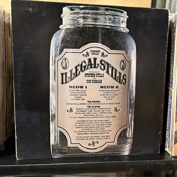 スティーヴン・スティルス ILLEGAL STILLS レコード