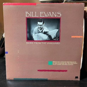 Bill Evans-&quot;More from the Vanguard&quot; Vintage vinyl cool jazz record album