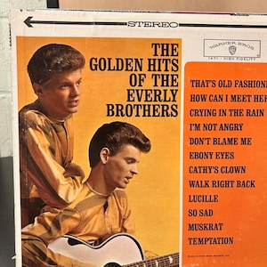 Everyly Brothers-&quot;The Golden Hits of the Everly Brothers&quot; Vintage vinyl record album