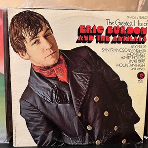 Eric Burdon and the Animals-&quot;Greatest Hits&quot; Vintage vinyl record album