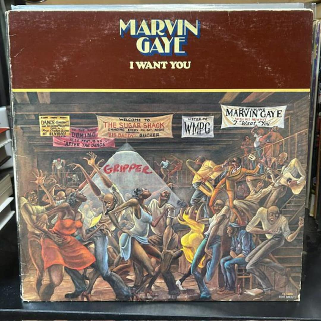 Marvin Gaye レコード 3枚セット I WANT YOU他 Marvin Gaye-