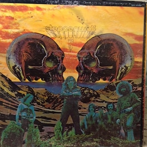 Steppenwolf vintage vinyl record- &quot;Steppenwolf 7&quot; 33 rpm 12&quot; hard rock album, &quot;Ball Crusher&quot; &quot;Fat Jack&quot; &quot;Forty Days and Forty Nights&quot;