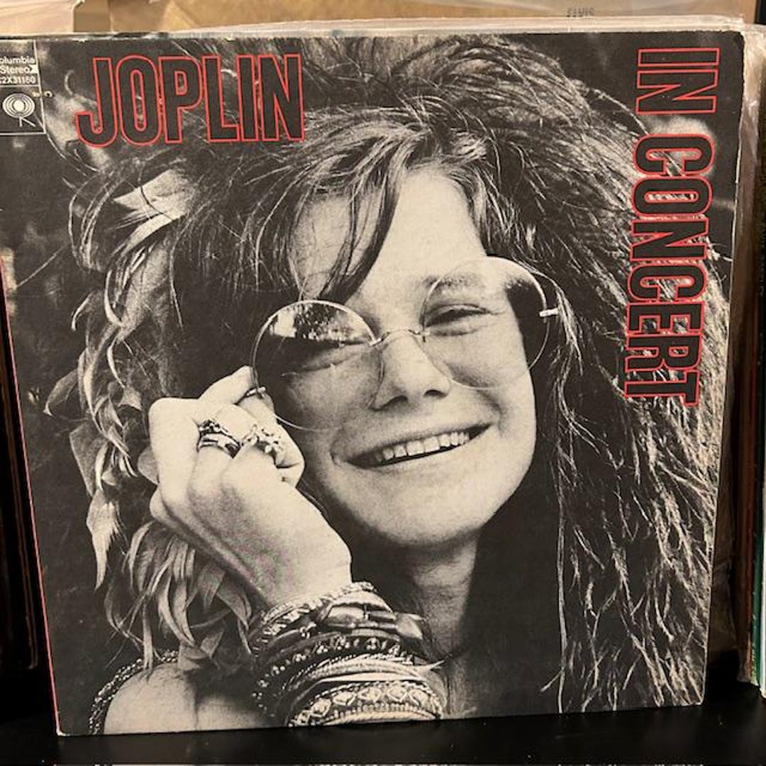 Janis Joplin"joplin in Concert" Vintage Vinyl Double Record Album Etsy(00)