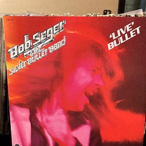 Bob Sege and the Silver Bullet Band-&quot;Live Bullet&quot; vintage vinyl live record album