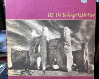 U2 - the Unforgettable Fire - Sealed NOS Condition Vinyl Record LP