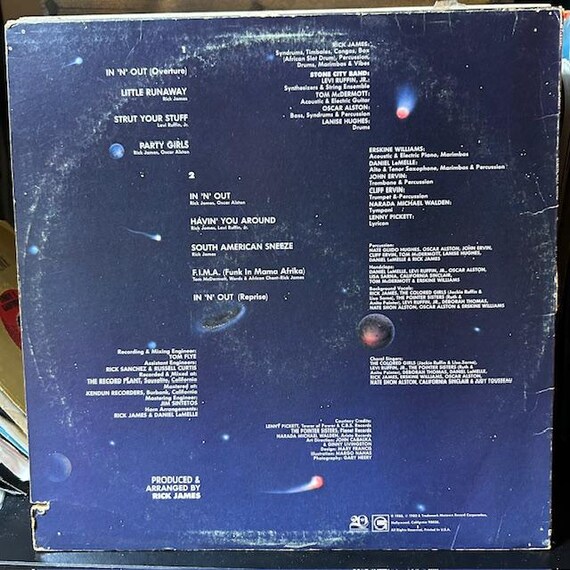 Rick James Presents the Stone City Band- in 'N Out
