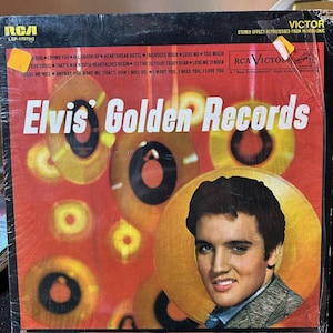 Elvis Presley-&quot;Elvis&#39; Golden Records&quot; Vintage vinyl compilation record album