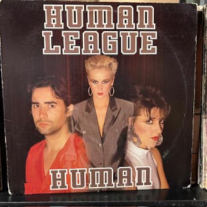 Human League-&quot;Human&quot; Vintage vinyl 12&quot; 33 rpm single record