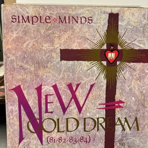 Simple Minds-"New Gold Dream (81-82-83-84)"  Vintage vinyl record album
