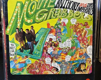 Anthony and the Imperials-"Movie Grabbers" Vintage vinyl record album