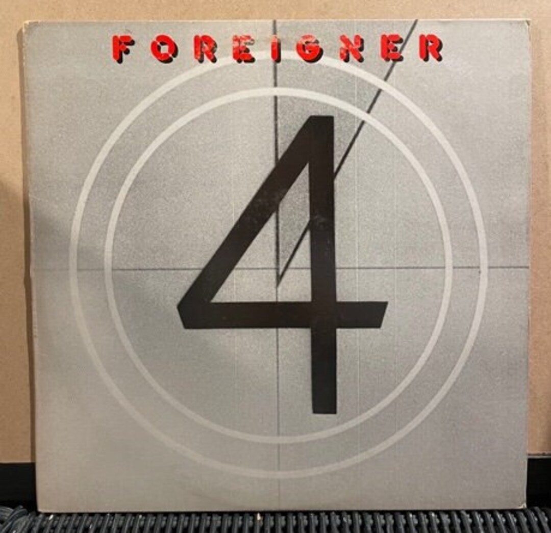 Foreignor 4 33 Rpm 12 Classic Rock Album Foreignor Etsy