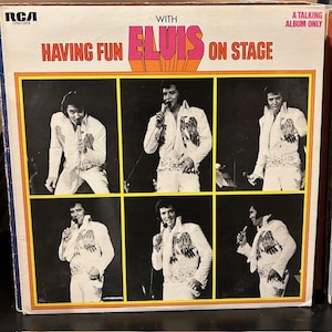 Elvis Presley-&quot;Having Fun with Elvis&quot; Vintage vinyl record album