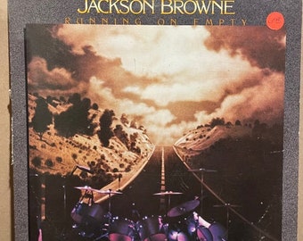 Jackson Browne- Running On Empty, 33 rpm, 12" vinyl, classic rock albums, "You Love The Thunder" "Rosie" "Stay" Jackson Browne gift