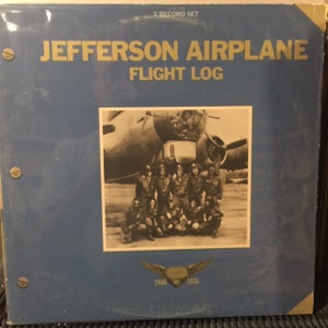 Jefferson Airplane-&quot;Flight Log&quot; vintage vinyl psychedelic rock album, &quot;White Rabbit&quot;